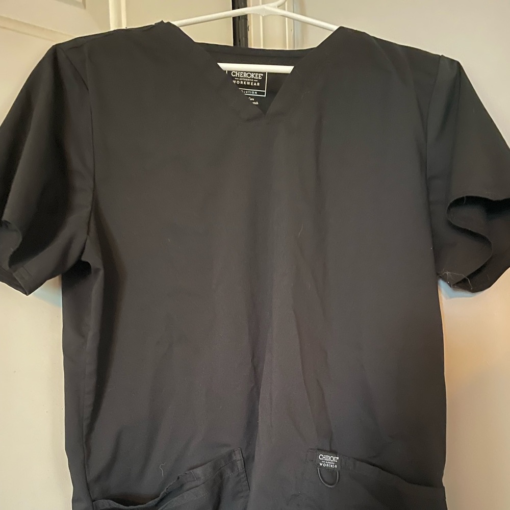 Cherokee Scrub Set. Black. Medium